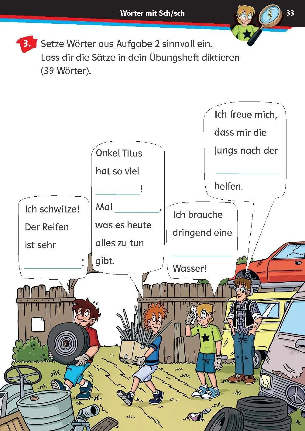 Bild: 9783129498460 | Die drei ??? Kids: Mein Übungsheft Deutsch 2. Klasse - Richtig...