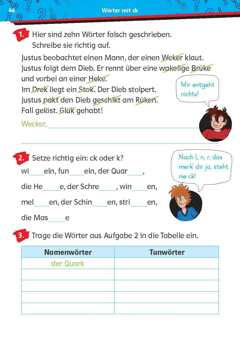 Bild: 9783129498460 | Die drei ??? Kids: Mein Übungsheft Deutsch 2. Klasse - Richtig...
