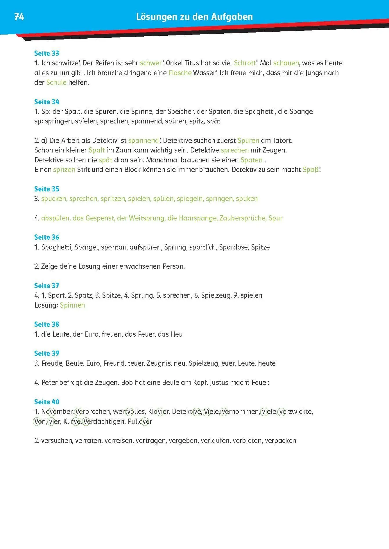 Bild: 9783129498460 | Die drei ??? Kids: Mein Übungsheft Deutsch 2. Klasse - Richtig...