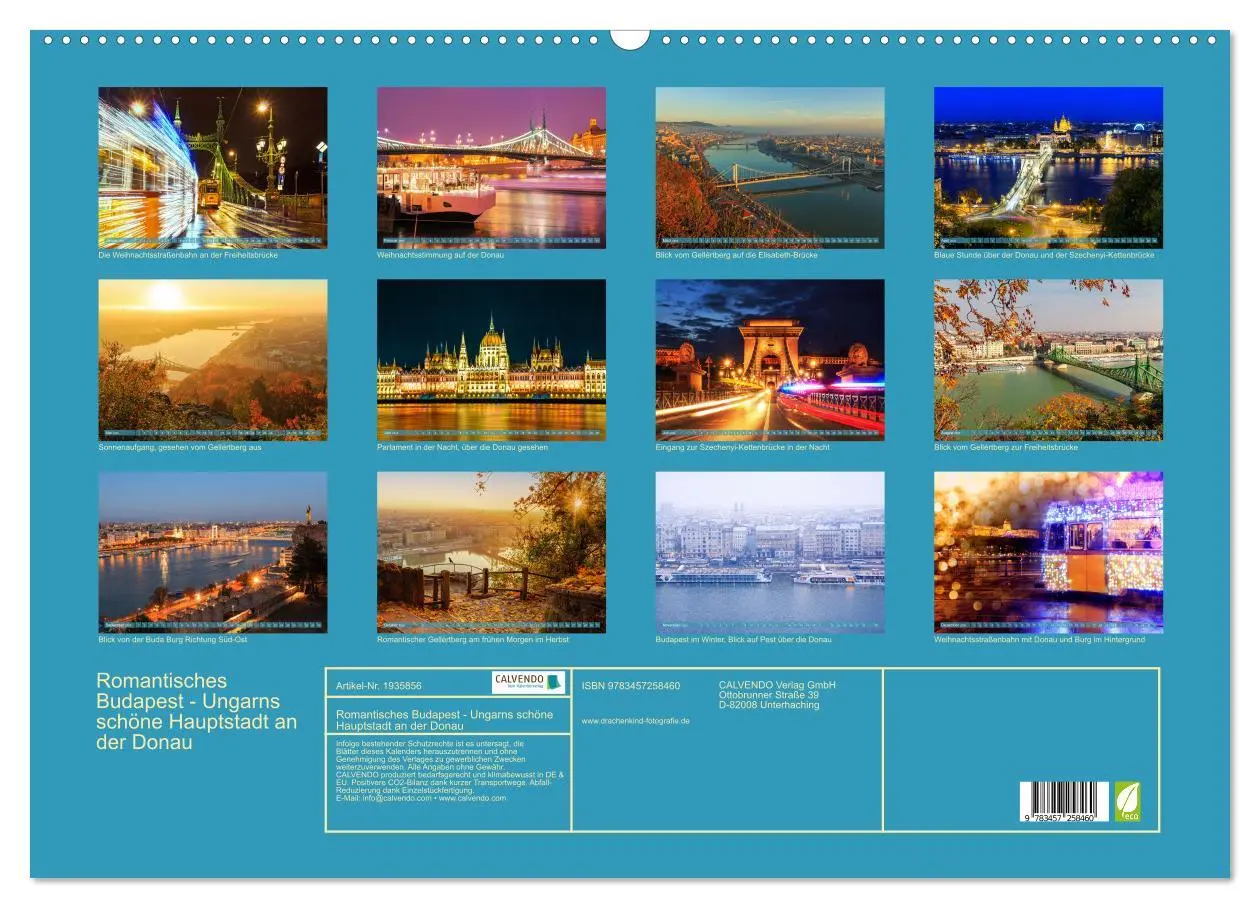 Bild: 9783457258460 | Romantisches Budapest - Ungarns schöne Hauptstadt an der Donau...