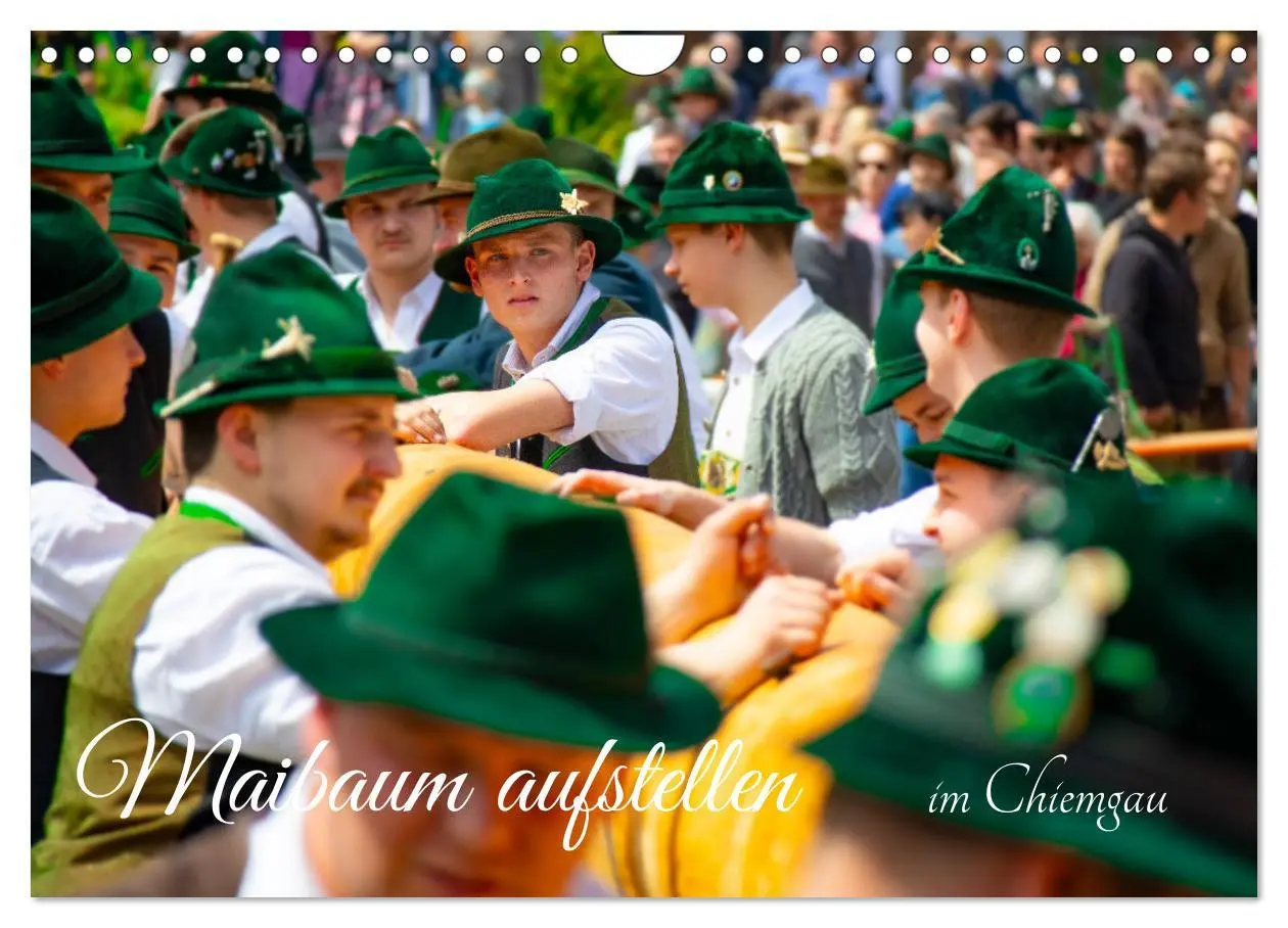 Cover: 9783457328460 | Maibaum aufstellen (Wandkalender 2026 DIN A4 quer), CALVENDO...