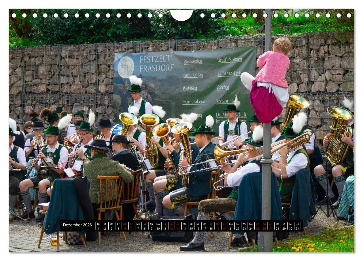 Bild: 9783457328460 | Maibaum aufstellen (Wandkalender 2026 DIN A4 quer), CALVENDO...