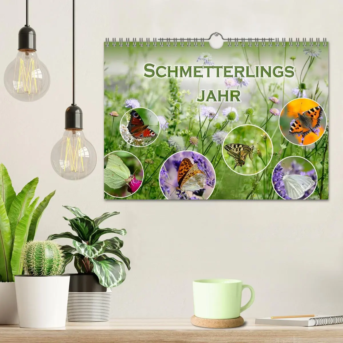 Bild: 9783457568460 | Schmetterlingsjahr (Wandkalender 2026 DIN A4 quer), CALVENDO...