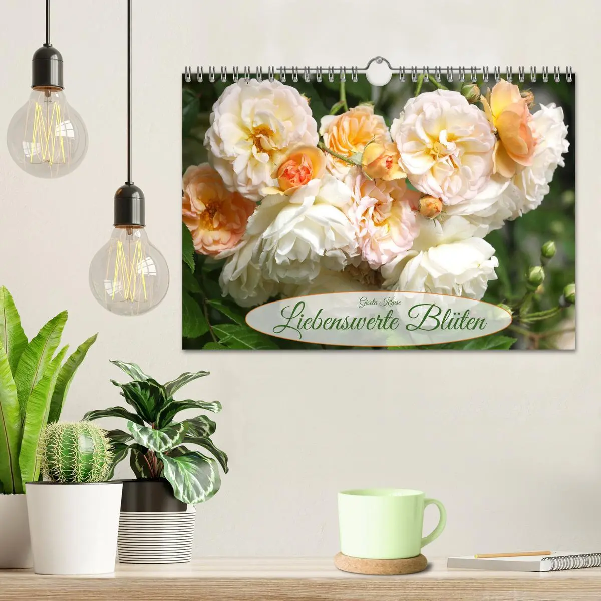 Bild: 9783457638460 | Liebenswerte Blüten (Wandkalender 2026 DIN A4 quer), CALVENDO...