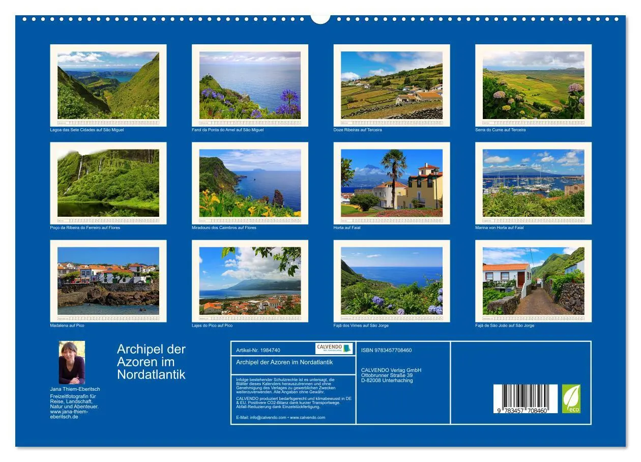 Bild: 9783457708460 | Archipel der Azoren im Nordatlantik (hochwertiger Premium...