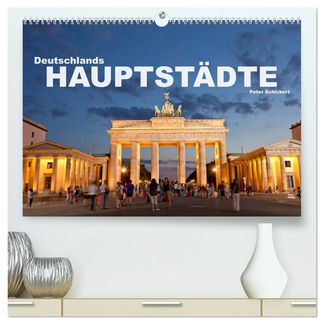 Cover: 9783516038460 | Deutschlands Hauptstädte (hochwertiger Premium Wandkalender 2026...