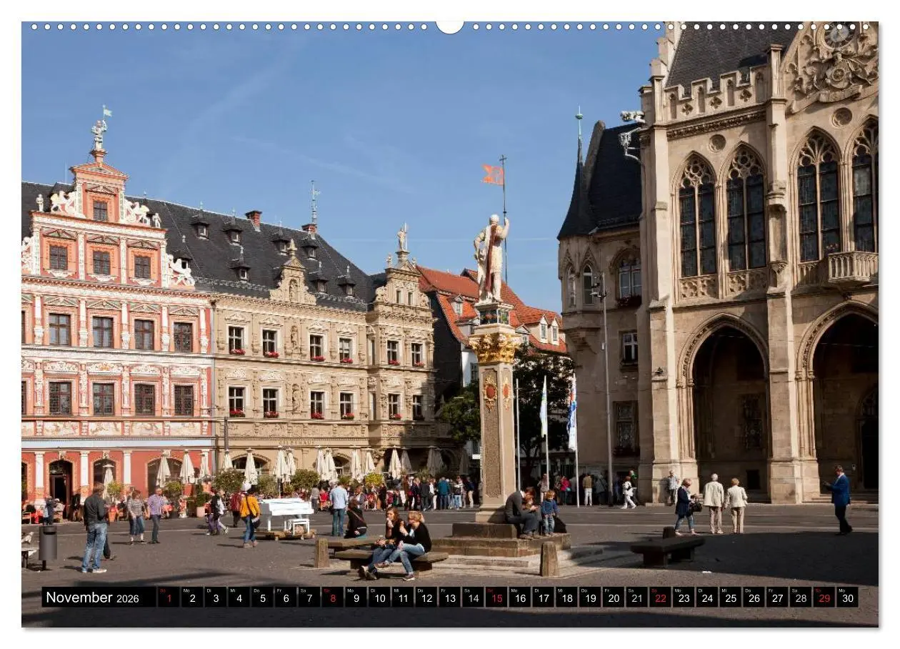 Bild: 9783516038460 | Deutschlands Hauptstädte (hochwertiger Premium Wandkalender 2026...