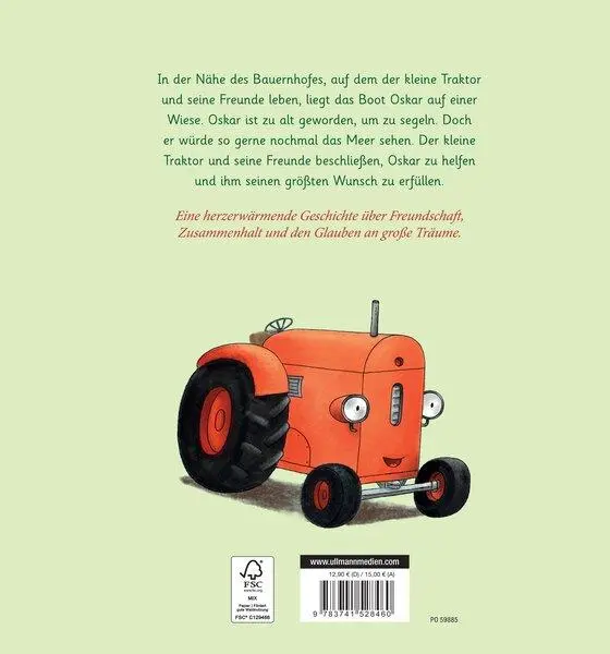 Rückseite: 9783741528460 | Der kleine Traktor und Oskar | Natalie Quintart | Buch | 32 S. | 2025