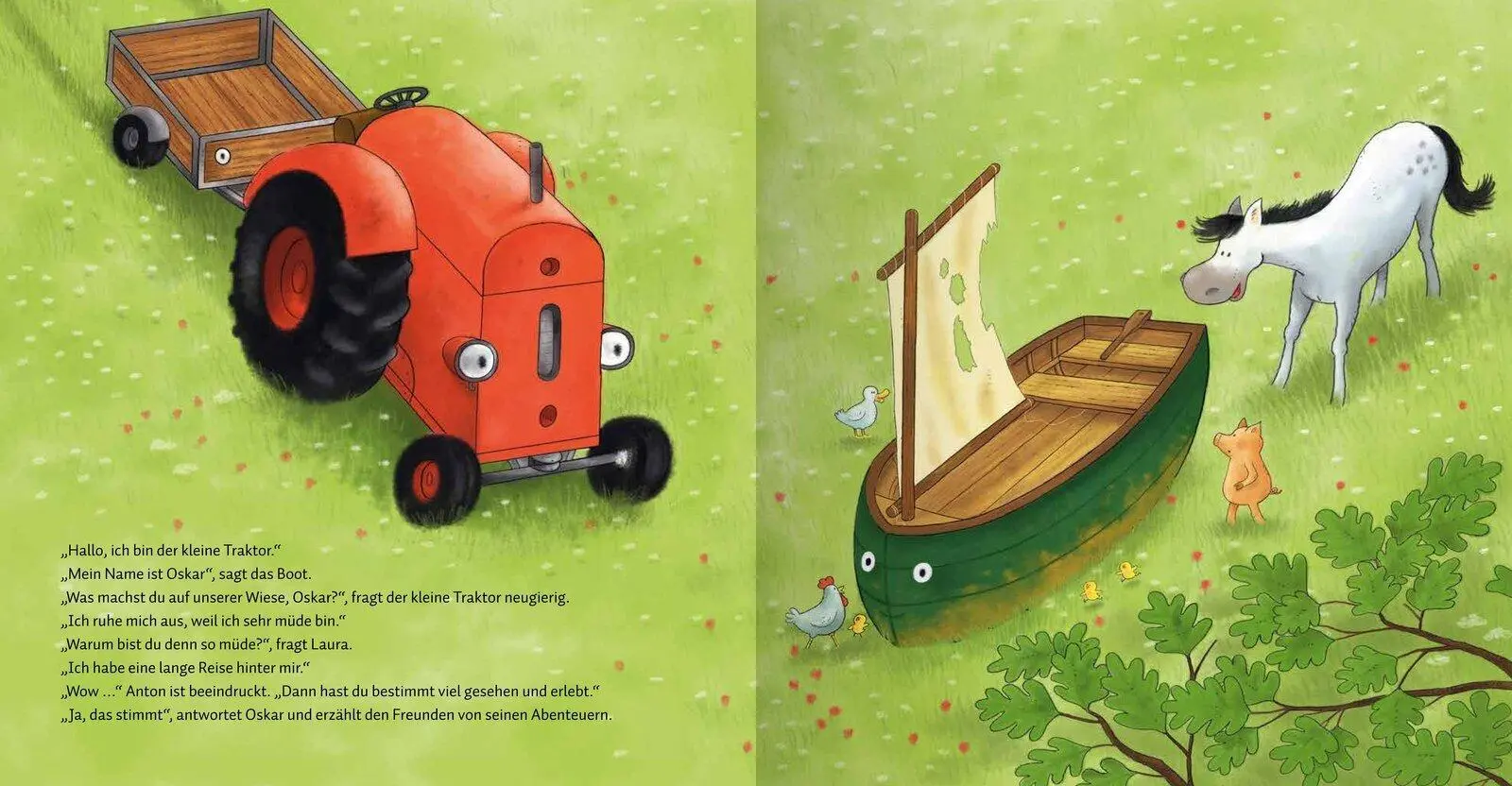 Bild: 9783741528460 | Der kleine Traktor und Oskar | Natalie Quintart | Buch | 32 S. | 2025