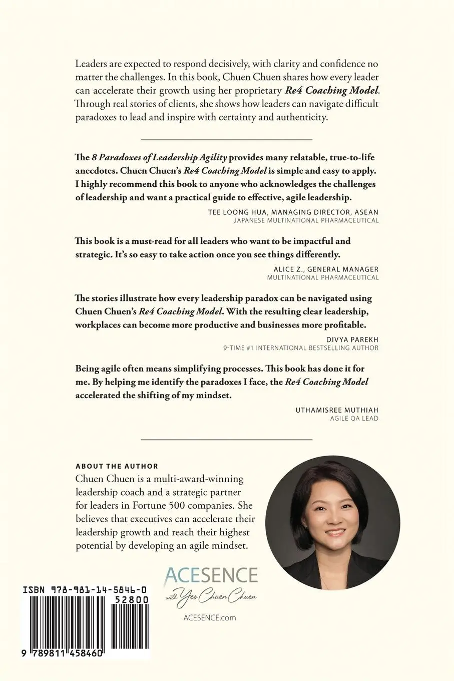 Rückseite: 9789811458460 | 8 Paradoxes of Leadership Agility | Chuen Chuen Yeo | Taschenbuch