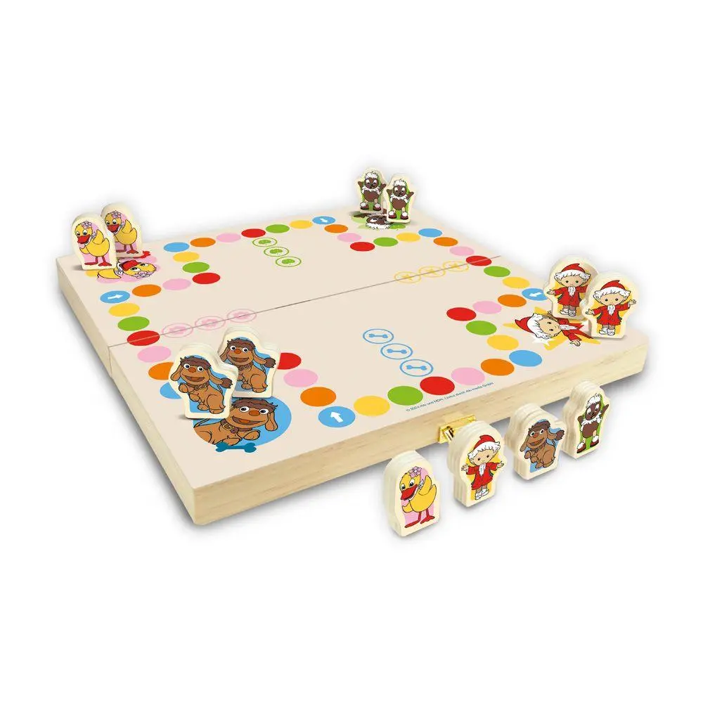 Bild: 4251901508560 | Trötsch Unser Sandmännchen Spiel Ludo | Brettspiel aus Holz | KG