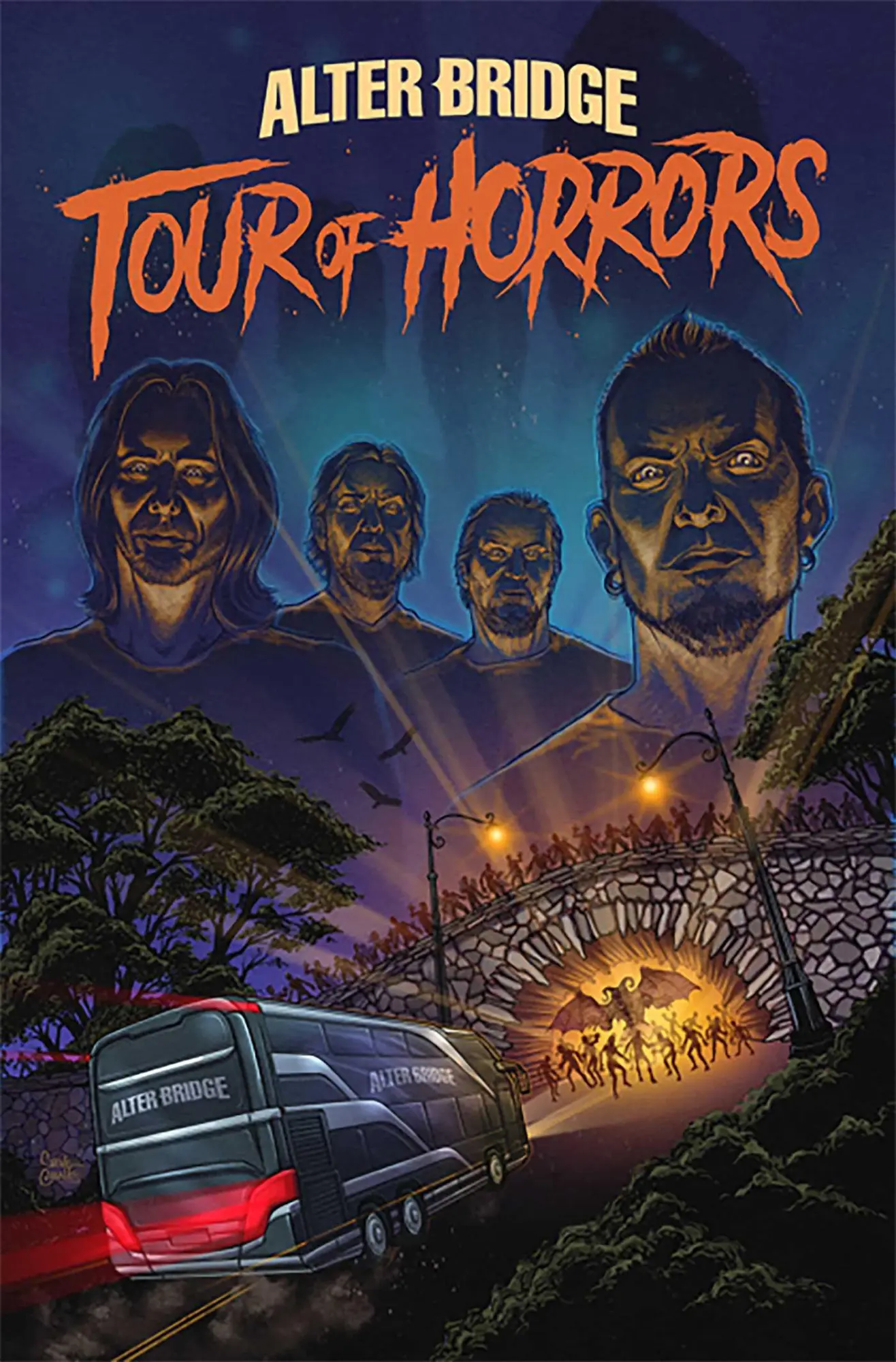 Cover: 9781940878560 | Alter Bridge: Tour of Horrors | Clay Mcleod Chapman (u. a.) | Buch