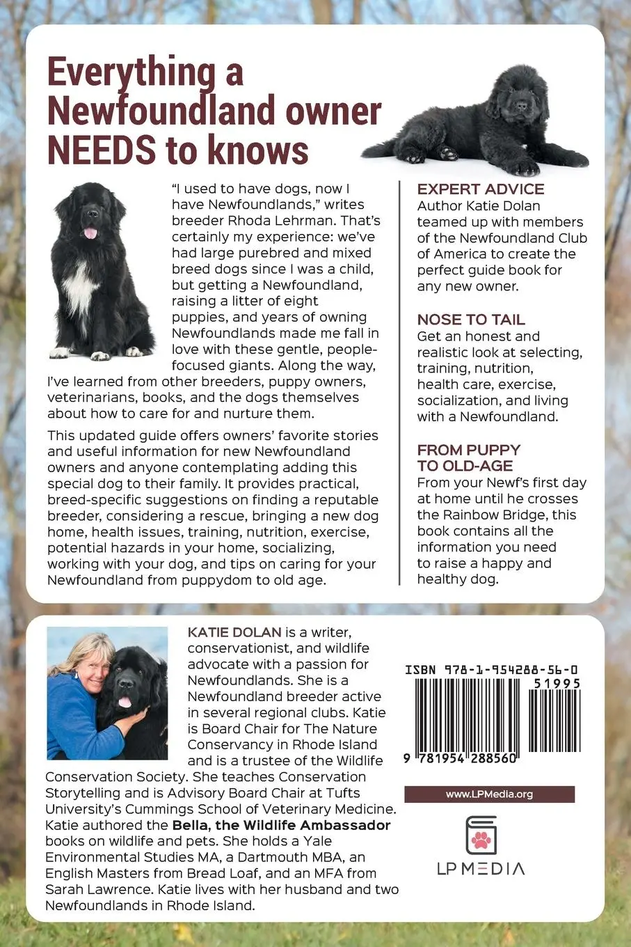 Rückseite: 9781954288560 | The Complete Guide to Newfoundland Dogs | Katie Dolan | Taschenbuch