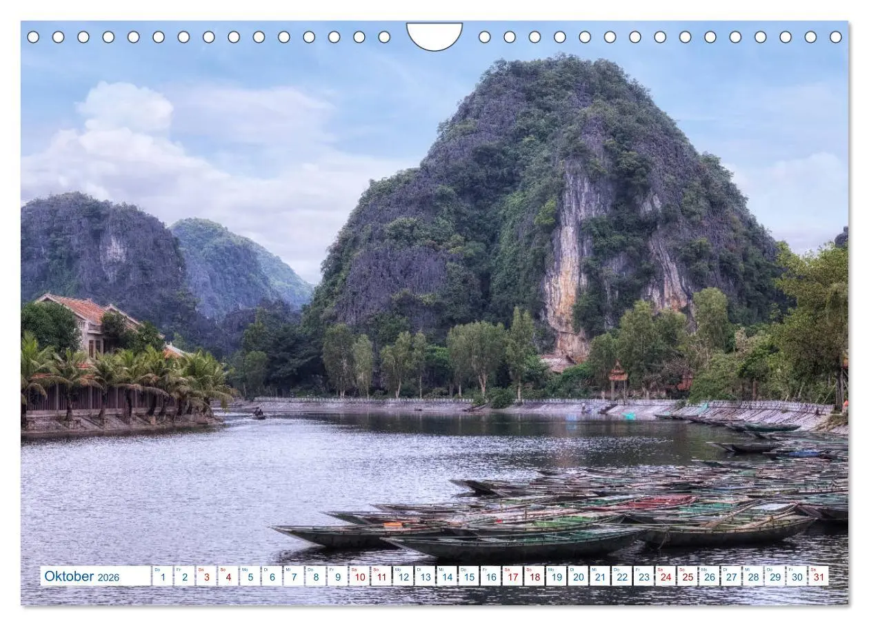 Bild: 9783457868560 | Asien Pur: Vietnam (Wandkalender 2026 DIN A4 quer), CALVENDO...