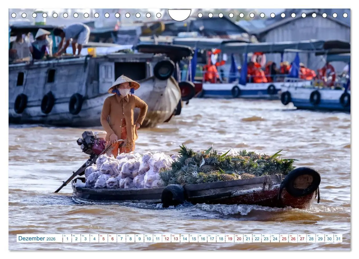 Bild: 9783457868560 | Asien Pur: Vietnam (Wandkalender 2026 DIN A4 quer), CALVENDO...
