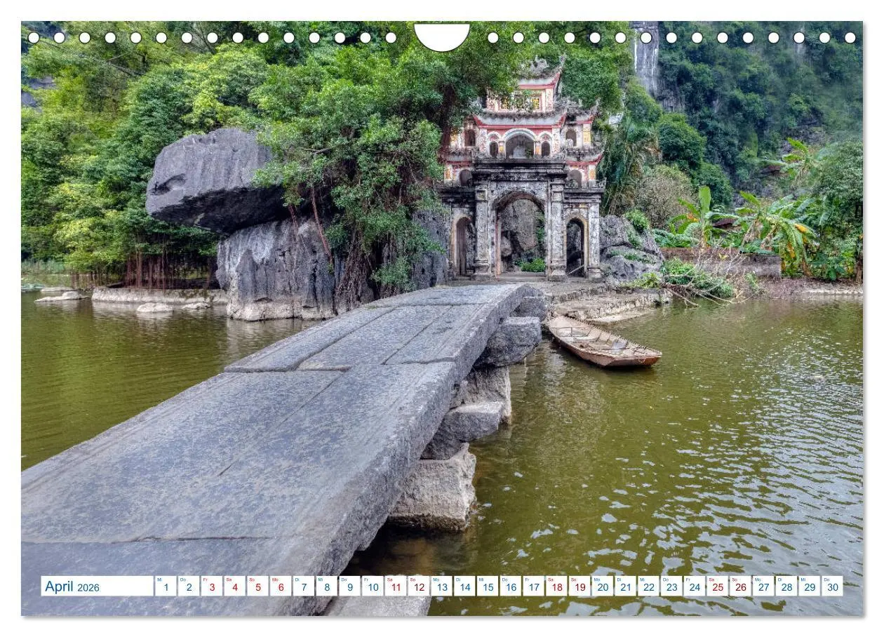 Bild: 9783457868560 | Asien Pur: Vietnam (Wandkalender 2026 DIN A4 quer), CALVENDO...