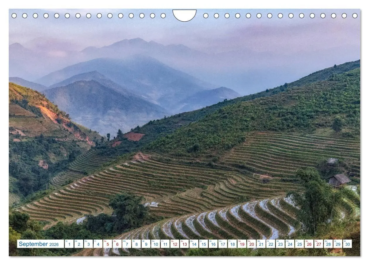 Bild: 9783457868560 | Asien Pur: Vietnam (Wandkalender 2026 DIN A4 quer), CALVENDO...