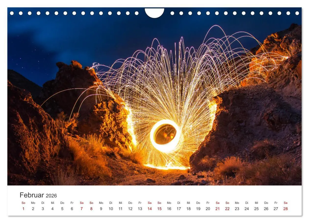 Bild: 9783457938560 | Lightpainting - Malen mit Licht und Zeit (Wandkalender 2026 DIN A4...