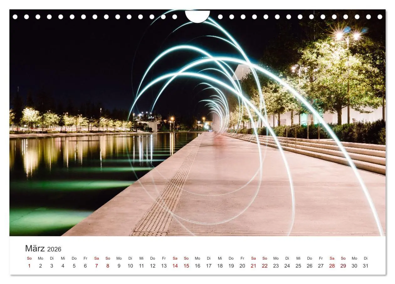 Bild: 9783457938560 | Lightpainting - Malen mit Licht und Zeit (Wandkalender 2026 DIN A4...