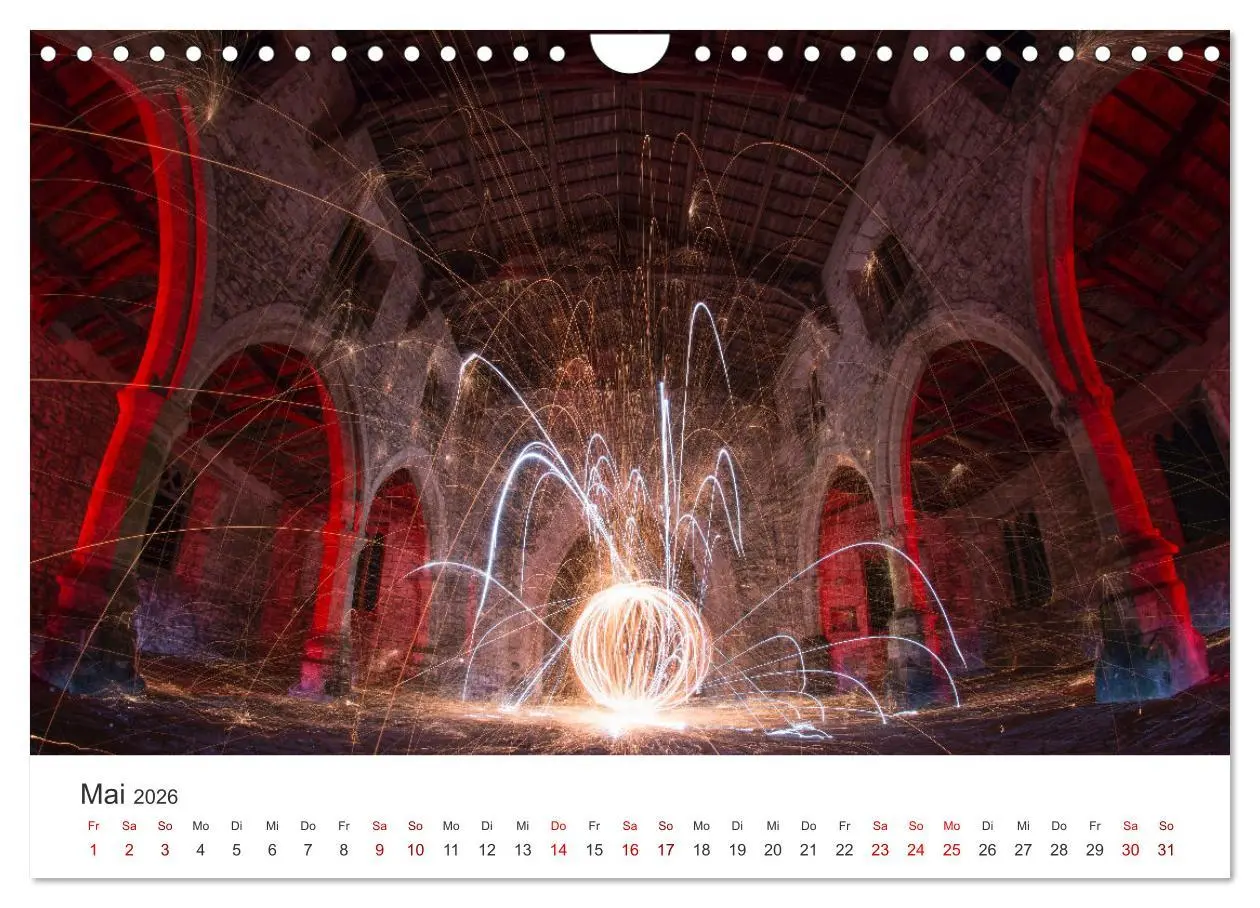 Bild: 9783457938560 | Lightpainting - Malen mit Licht und Zeit (Wandkalender 2026 DIN A4...