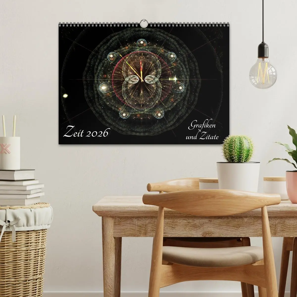 Bild: 9783516028560 | Zeit 2026 - Grafiken und Zitate (Wandkalender 2026 DIN A3 quer),...