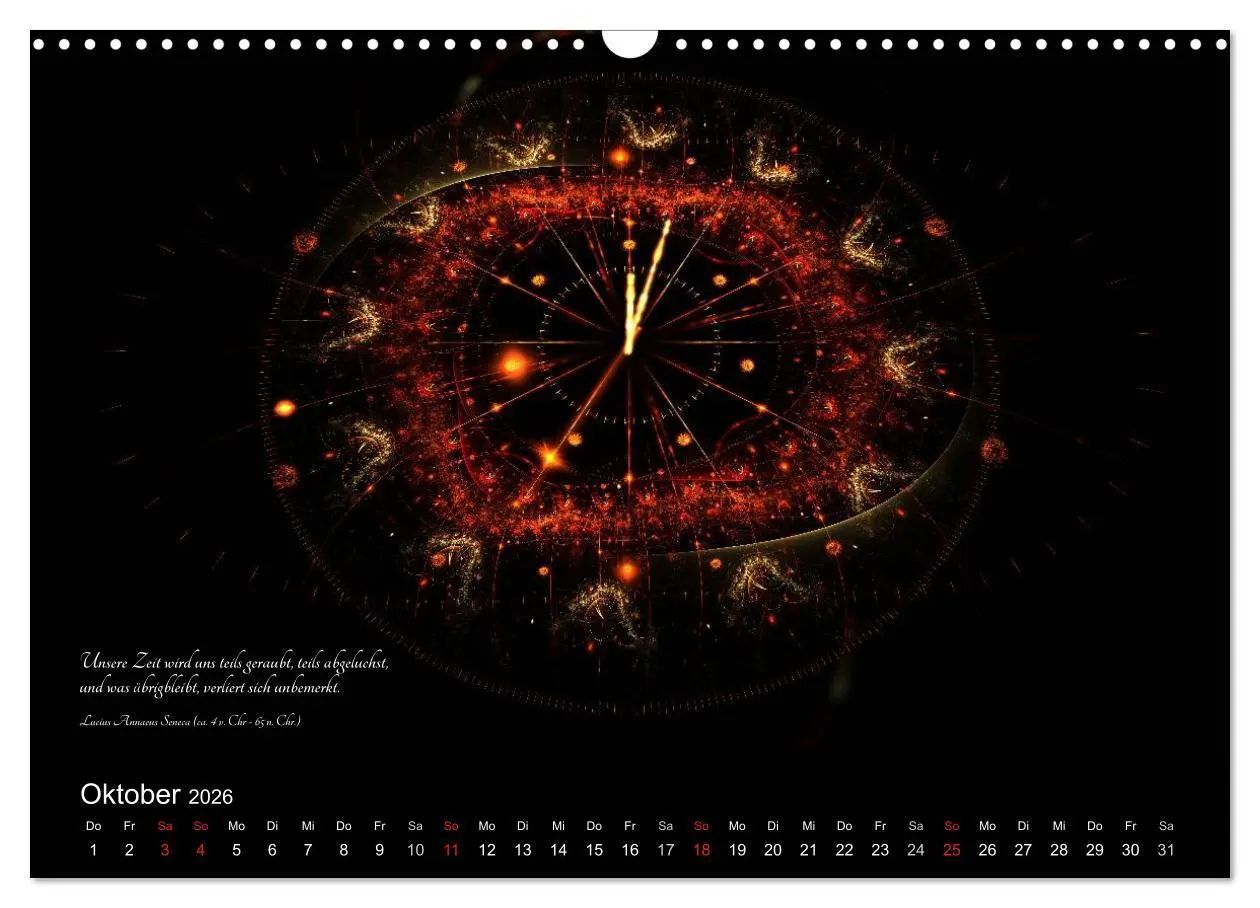 Bild: 9783516028560 | Zeit 2026 - Grafiken und Zitate (Wandkalender 2026 DIN A3 quer),...