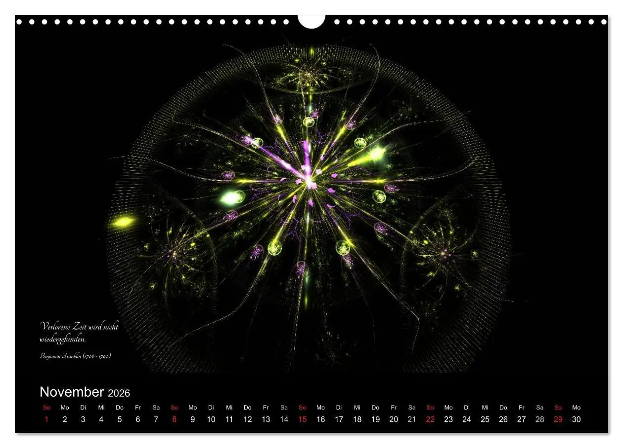 Bild: 9783516028560 | Zeit 2026 - Grafiken und Zitate (Wandkalender 2026 DIN A3 quer),...