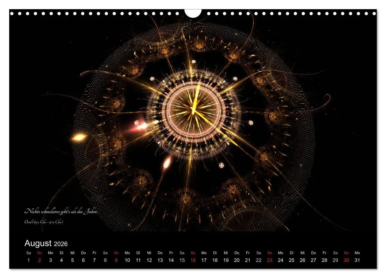 Bild: 9783516028560 | Zeit 2026 - Grafiken und Zitate (Wandkalender 2026 DIN A3 quer),...