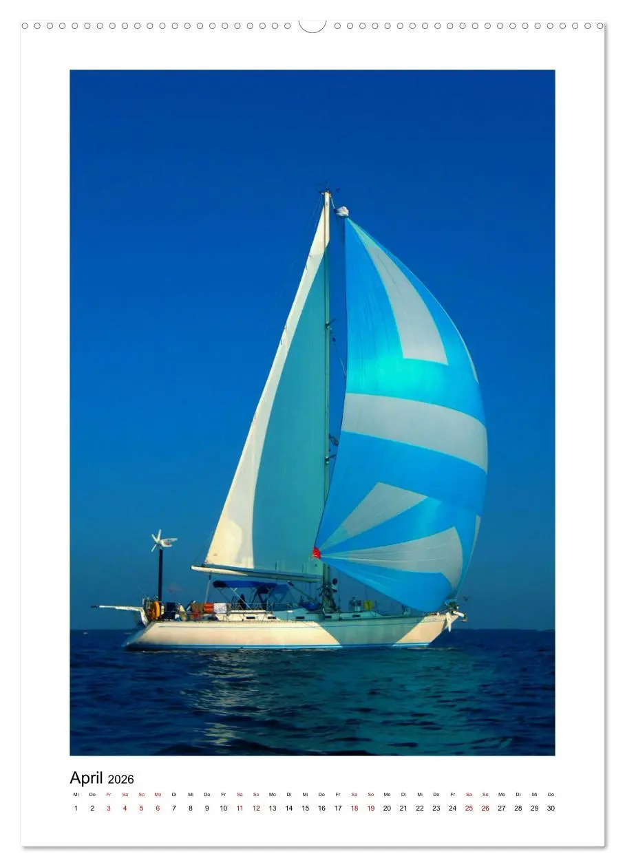 Bild: 9783516338560 | Segeln - auf Kurs (hochwertiger Premium Wandkalender 2026 DIN A2...