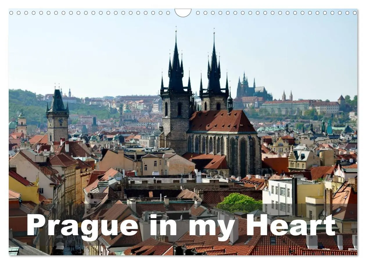 Cover: 9783516578560 | Prague in my heart (Wall Calendar 2026 DIN A3 landscape), CALVENDO...