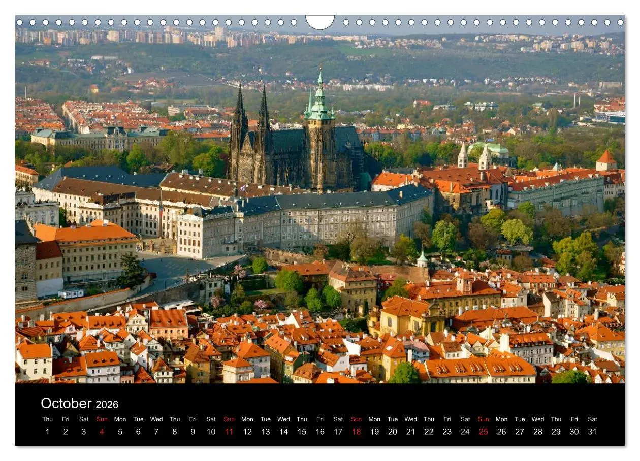 Bild: 9783516578560 | Prague in my heart (Wall Calendar 2026 DIN A3 landscape), CALVENDO...