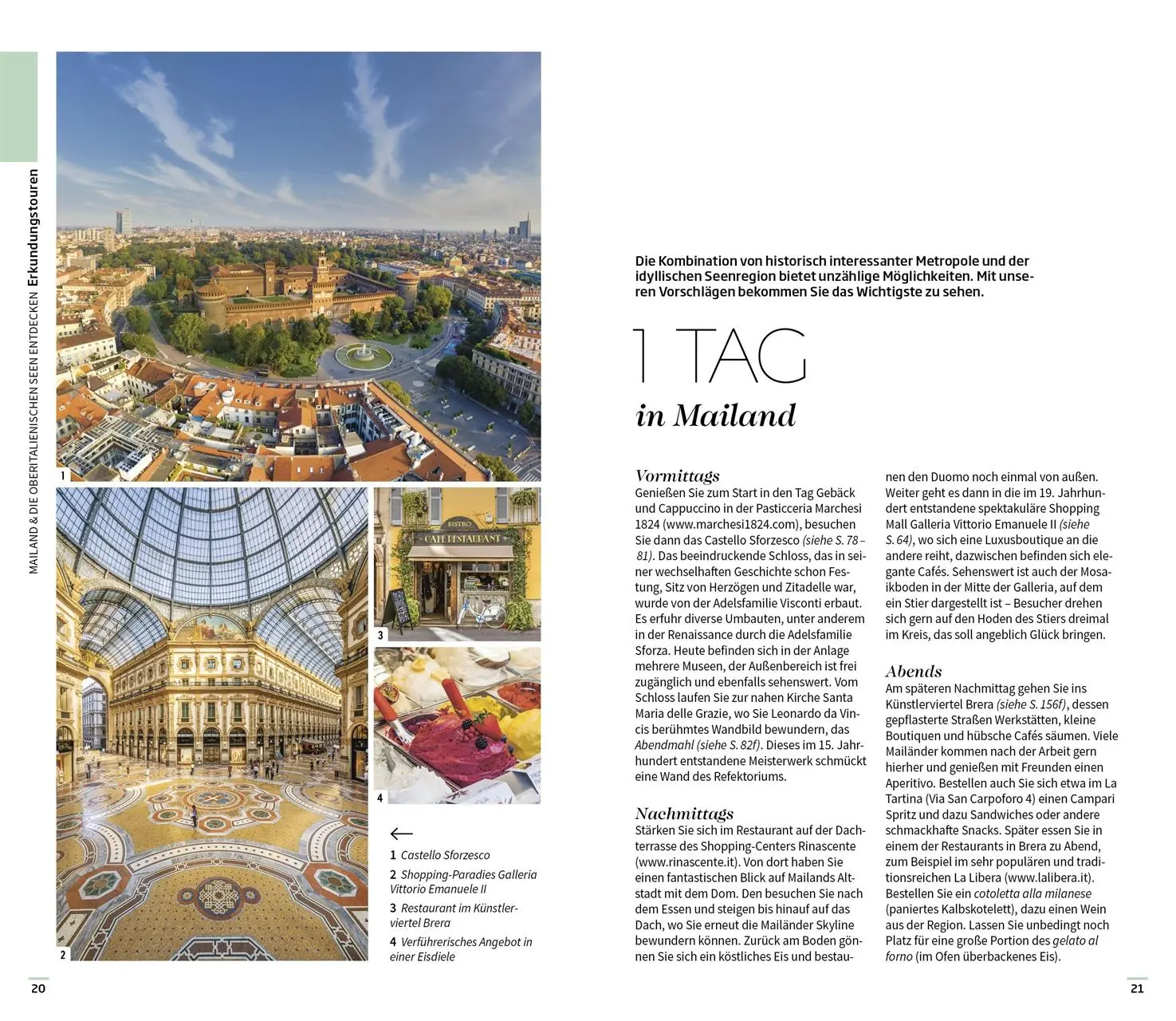 Bild: 9783734208560 | Vis-à-Vis Reiseführer Mailand &amp; Oberitalienische Seen | Reise | Buch