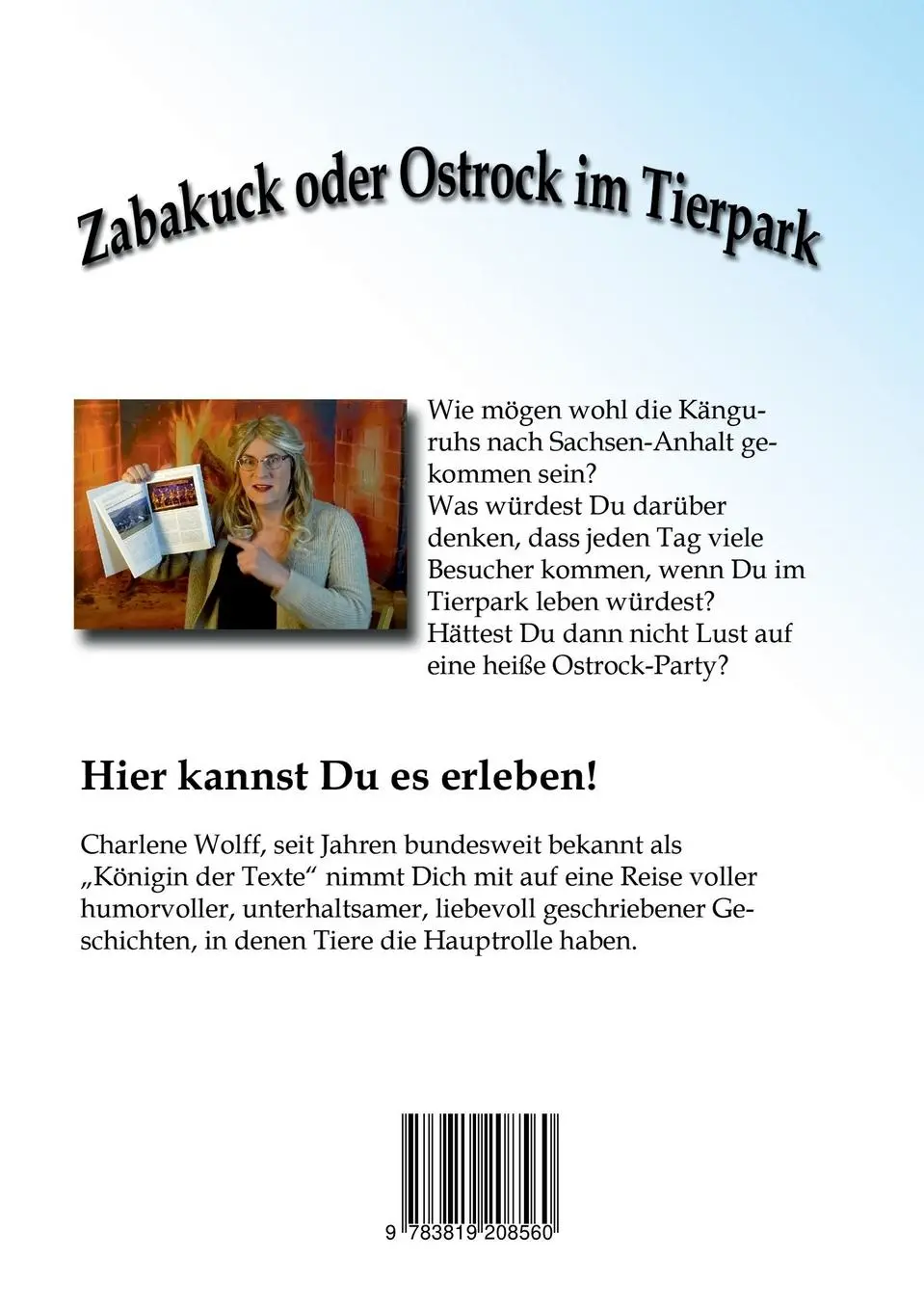 Rückseite: 9783819208560 | Zabakuck oder Ostrock im Tierpark | Tierisch unterhaltsame Geschichten