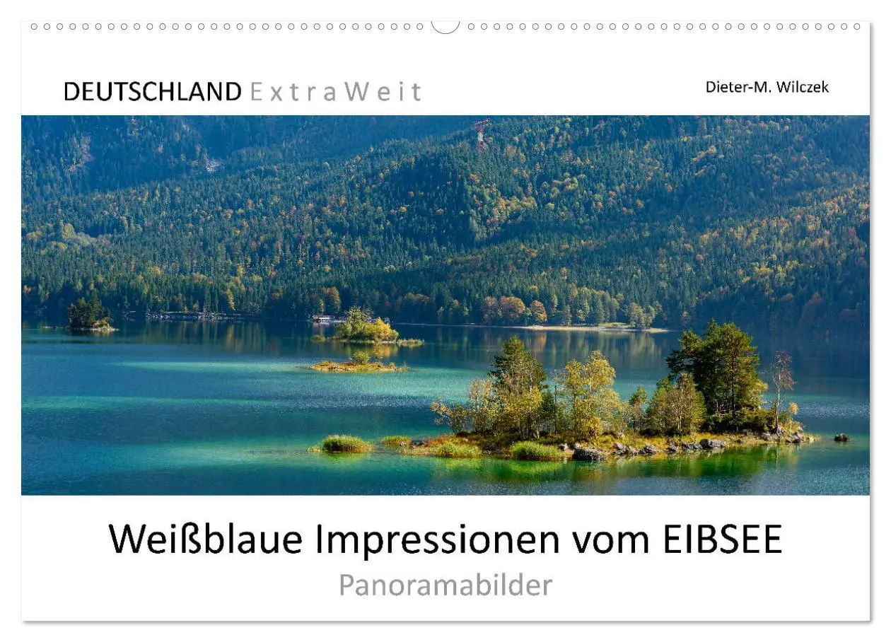 Cover: 9783457788660 | Weißblaue Impressionen vom Eibsee (Wandkalender 2026 DIN A2 quer),...