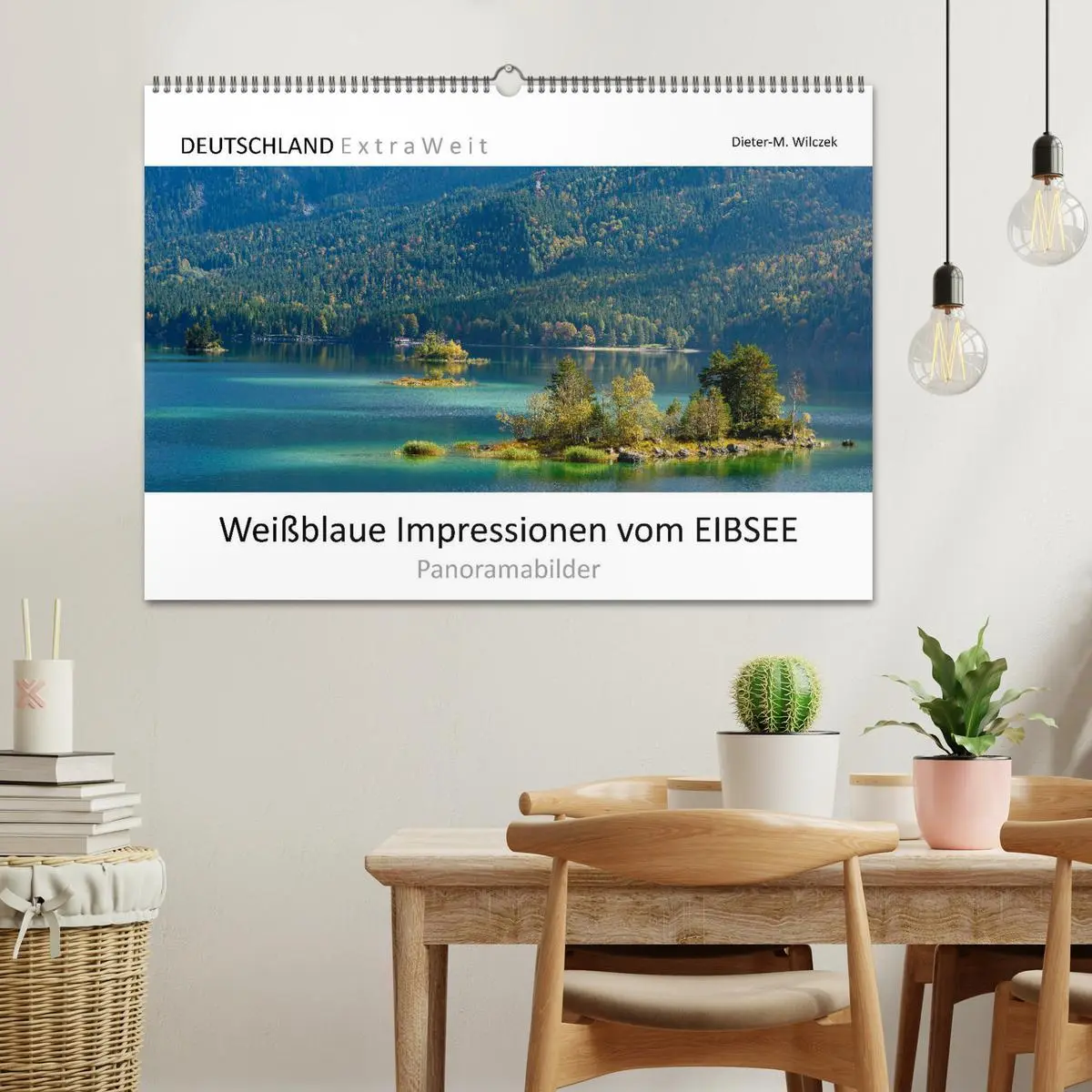 Bild: 9783457788660 | Weißblaue Impressionen vom Eibsee (Wandkalender 2026 DIN A2 quer),...