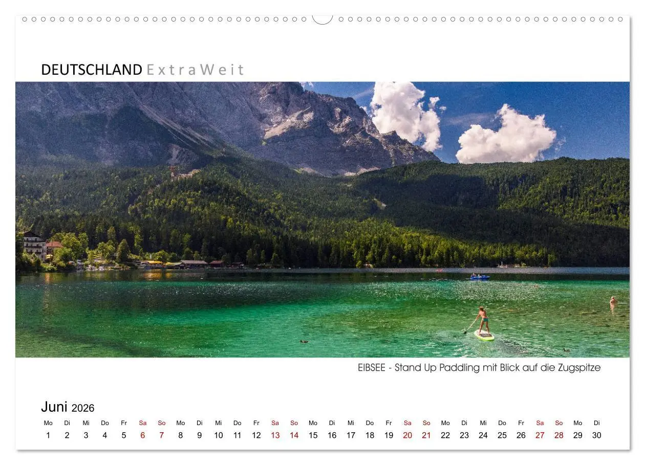 Bild: 9783457788660 | Weißblaue Impressionen vom Eibsee (Wandkalender 2026 DIN A2 quer),...