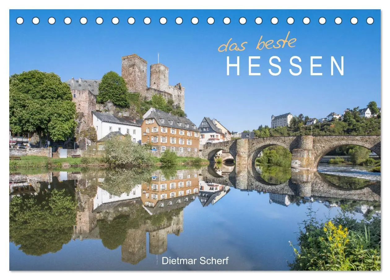 Cover: 9783457858660 | Das beste Hessen (Tischkalender 2026 DIN A5 quer), CALVENDO...