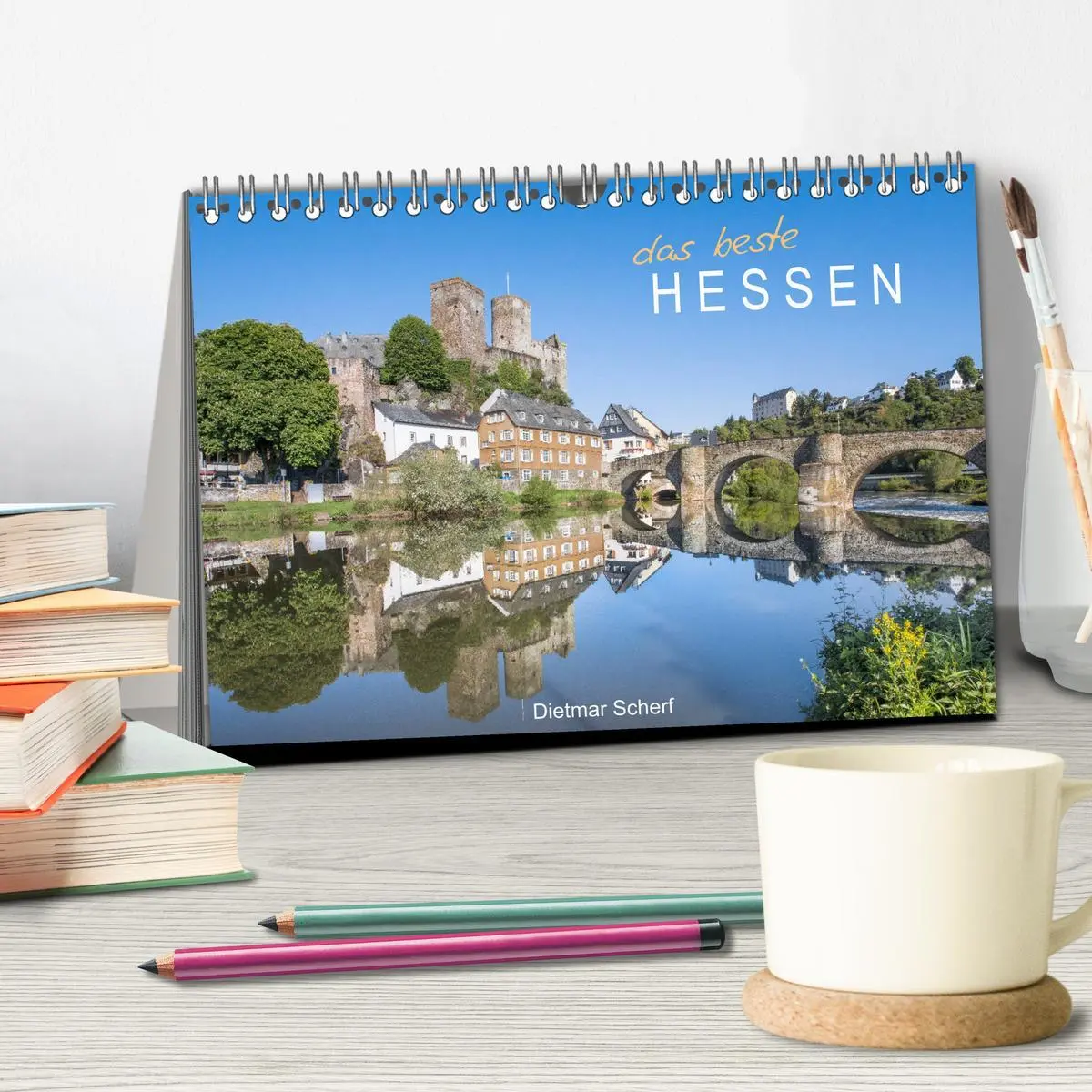 Bild: 9783457858660 | Das beste Hessen (Tischkalender 2026 DIN A5 quer), CALVENDO...
