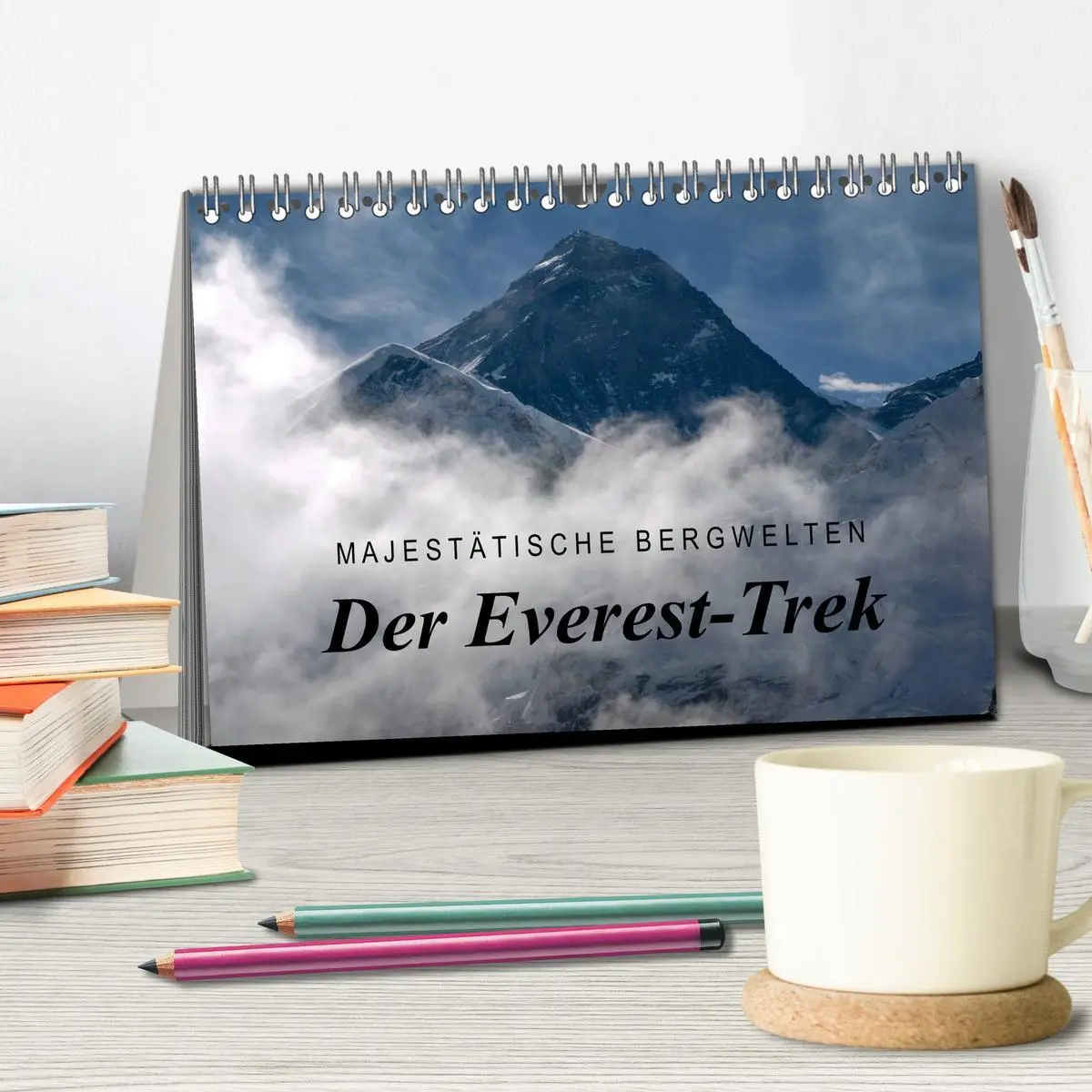 Bild: 9783516188660 | Majestätische Bergwelten - Der Everest Trek (Tischkalender 2026 DIN...