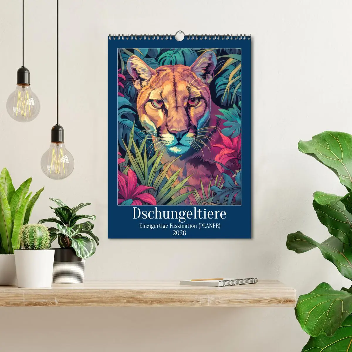 Bild: 9783516258660 | Dschungeltiere - Einzigartige Faszination (Wandkalender 2026 DIN A3...
