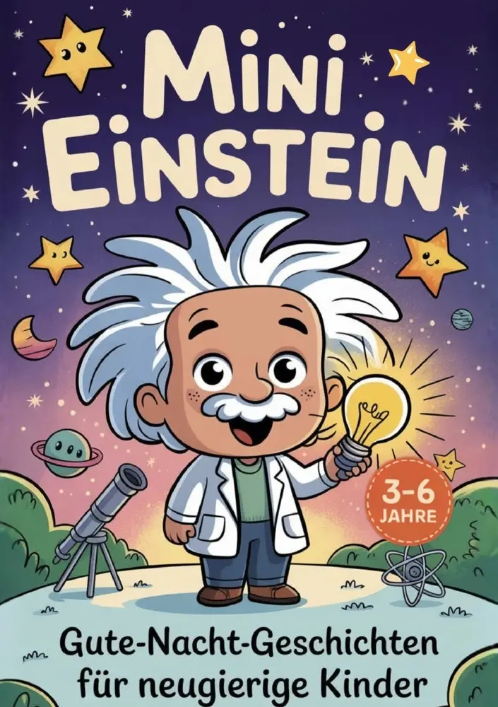Cover: 9789403868660 | Mini Einstein- Gute-Nacht-Geschichten für neugierige Kinder | Meyer