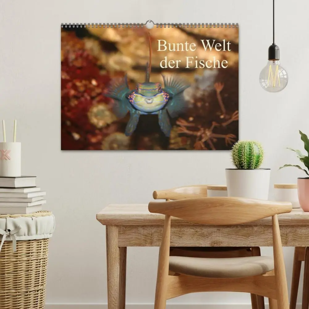 Bild: 9783435758760 | Bunte Welt der Fische (Wandkalender 2025 DIN A3 quer), CALVENDO...