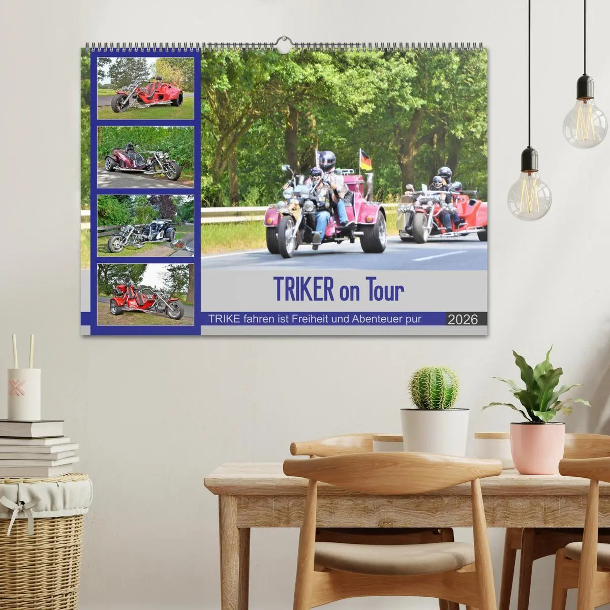 Bild: 9783457778760 | TRIKER on Tour (Wandkalender 2026 DIN A2 quer), CALVENDO...