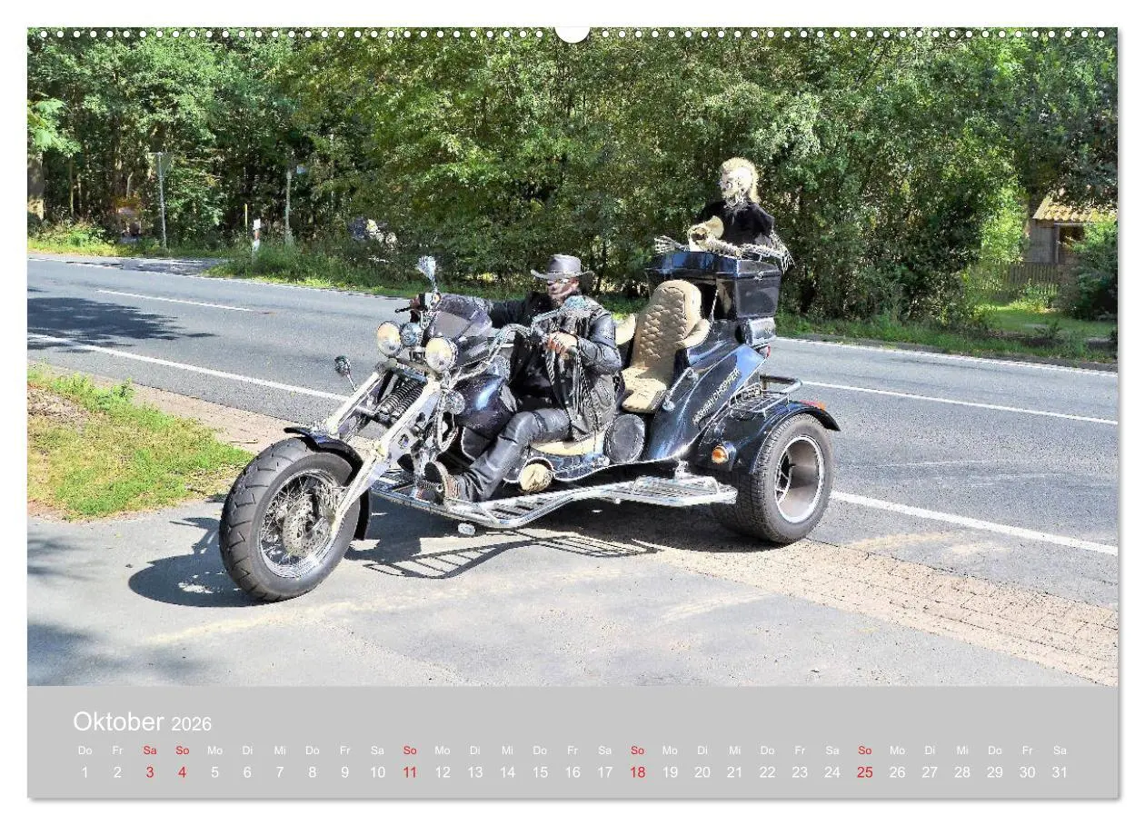 Bild: 9783457778760 | TRIKER on Tour (Wandkalender 2026 DIN A2 quer), CALVENDO...