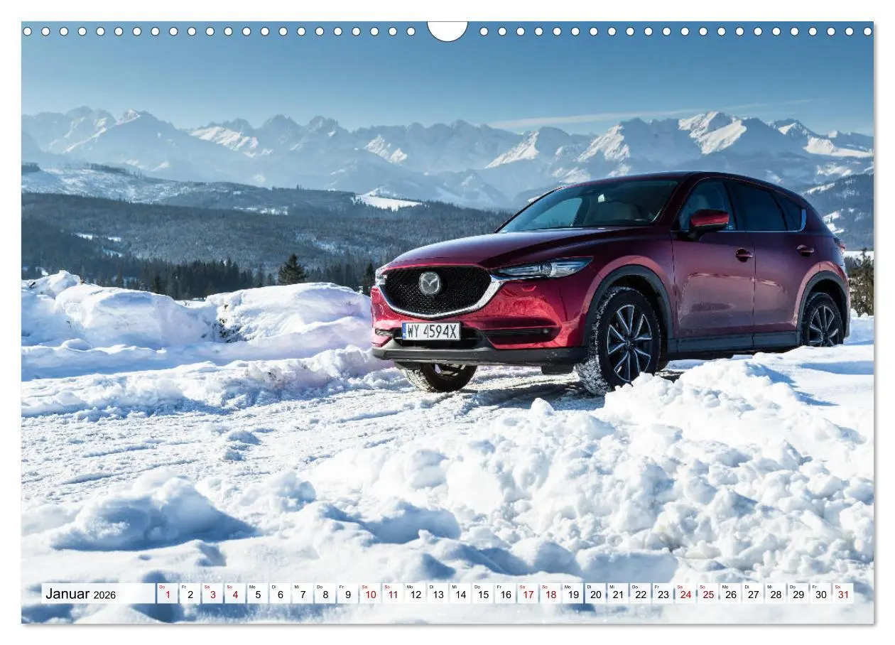 Bild: 9783457918760 | Mein Mazda (Wandkalender 2026 DIN A3 quer), CALVENDO Monatskalender