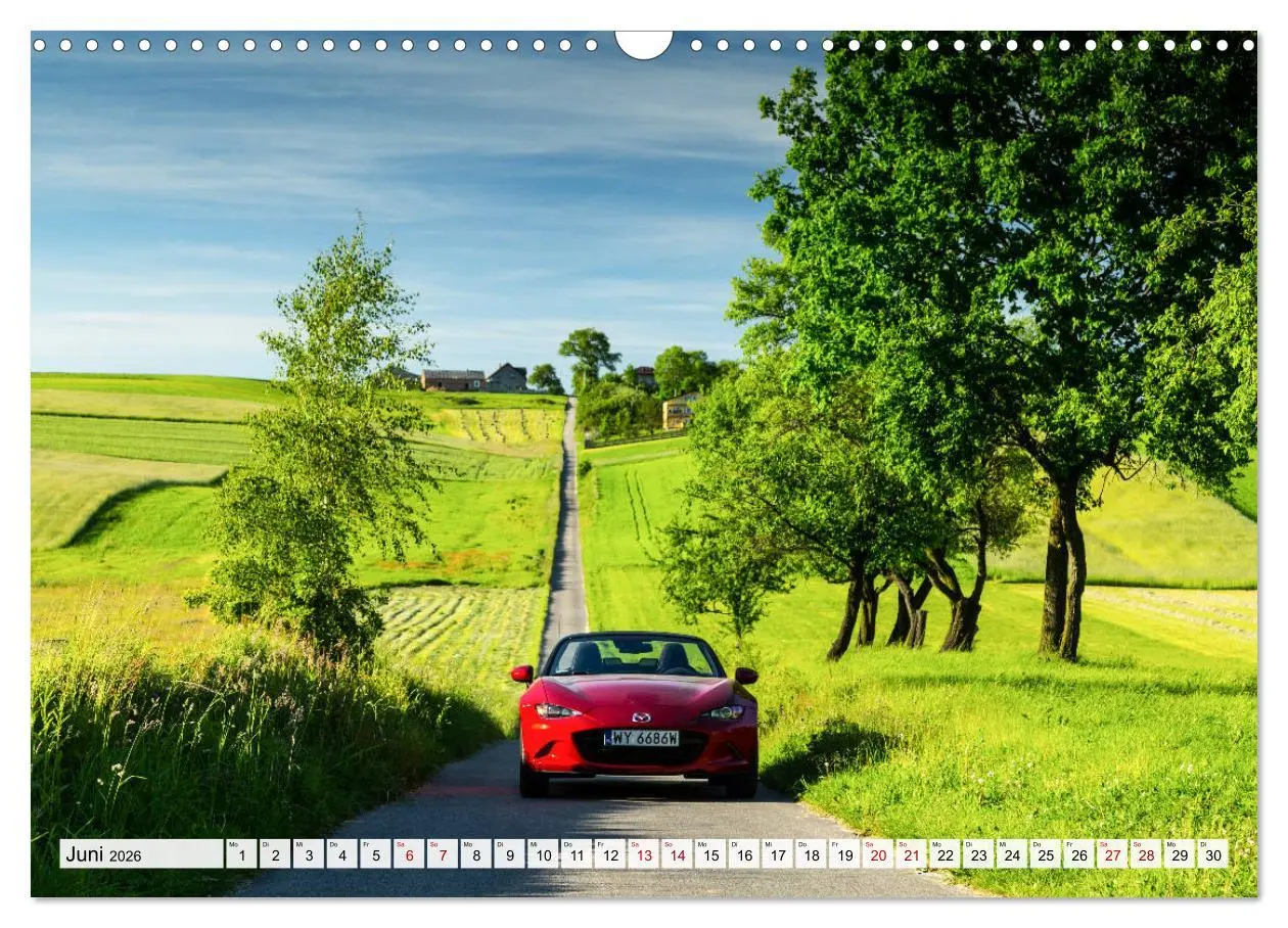 Bild: 9783457918760 | Mein Mazda (Wandkalender 2026 DIN A3 quer), CALVENDO Monatskalender
