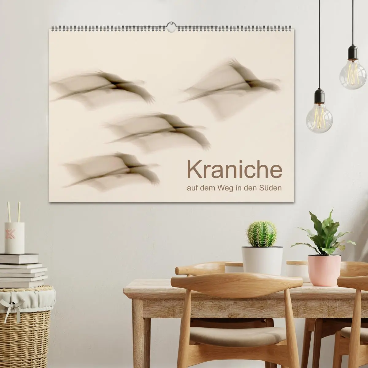 Bild: 9783516008760 | Kraniche auf dem Weg nach Süden (Wandkalender 2026 DIN A2 quer),...