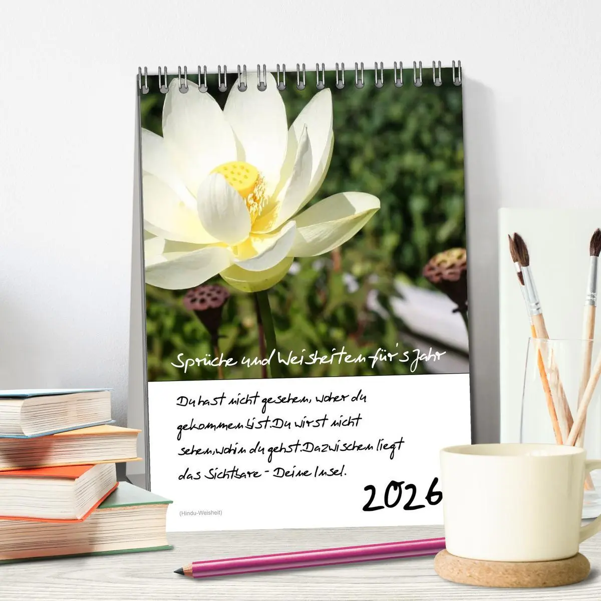 Bild: 9783516488760 | Sprüche und Weisheiten für´ s Jahr (Tischkalender 2026 DIN A5...