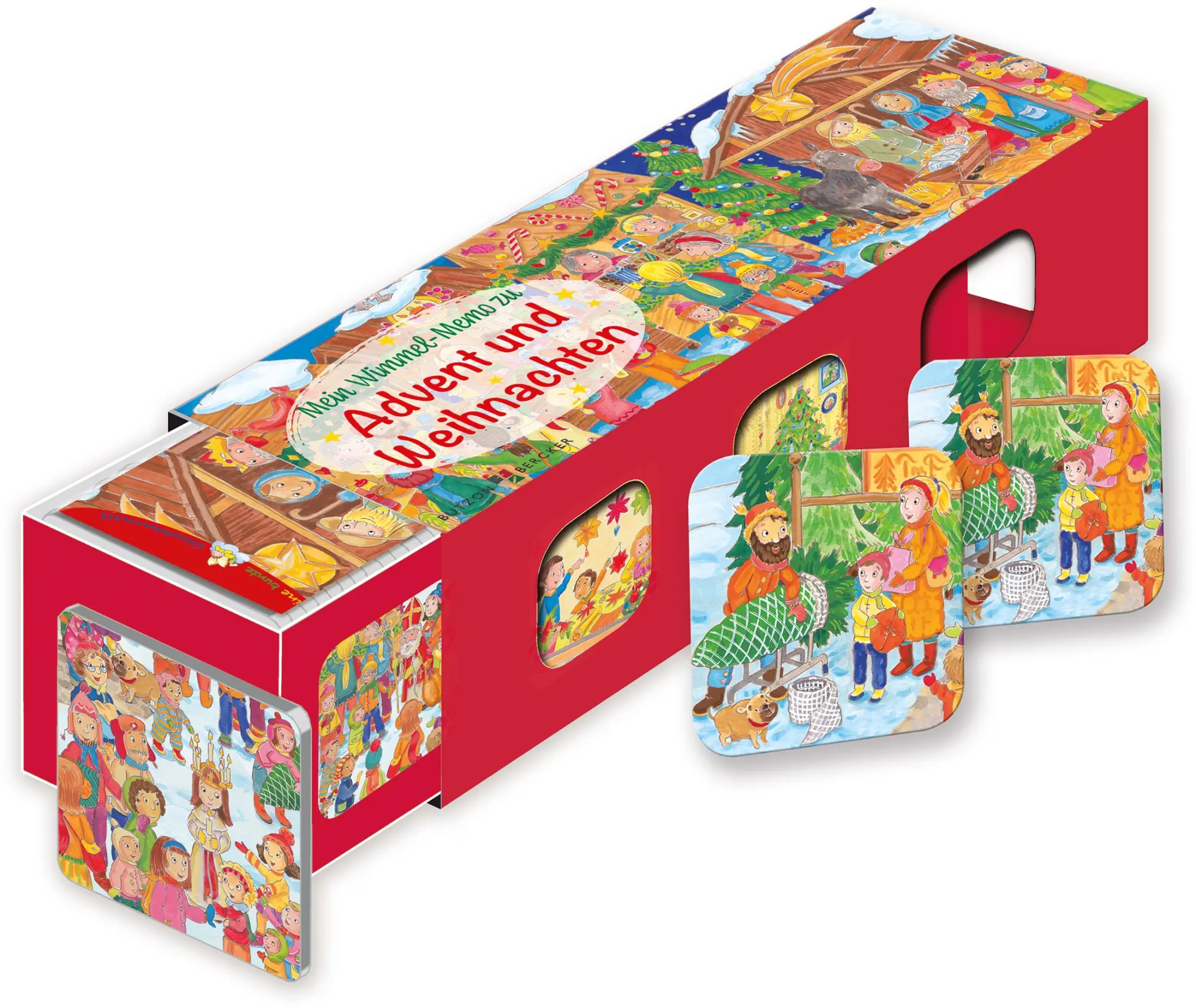Cover: 4036526778860 | Mein Wimmel-Memo zu Advent und Weihnachten | Sophie Schmid | Spiel