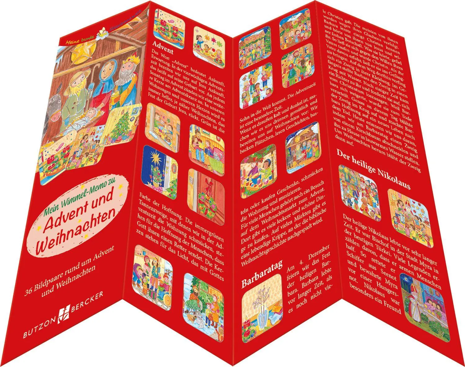 Bild: 4036526778860 | Mein Wimmel-Memo zu Advent und Weihnachten | Sophie Schmid | Spiel